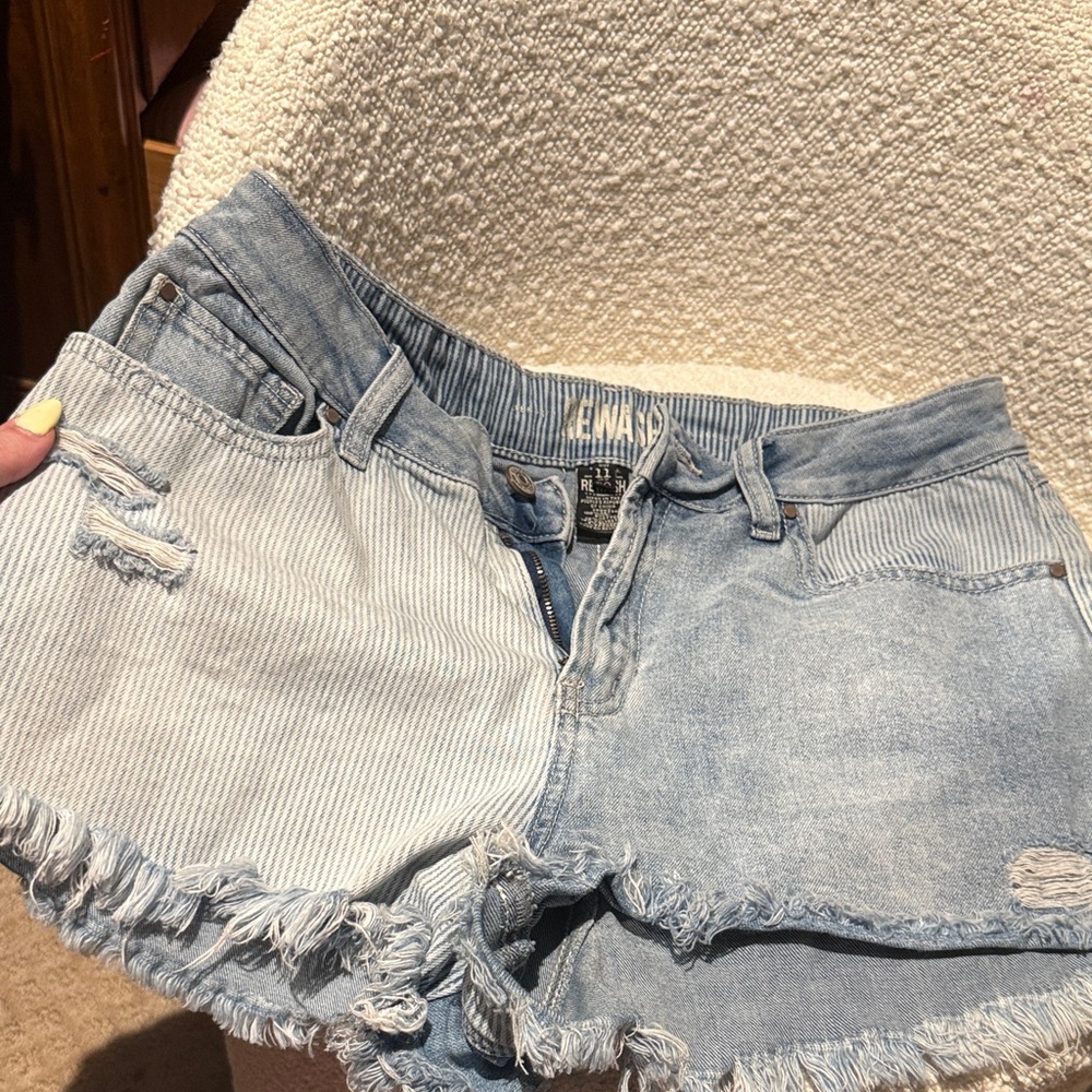 Rewash Denim Blue Women's Shorts